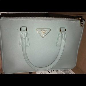 Both red & blue Authentic Prada Suffiano Lux Tote!